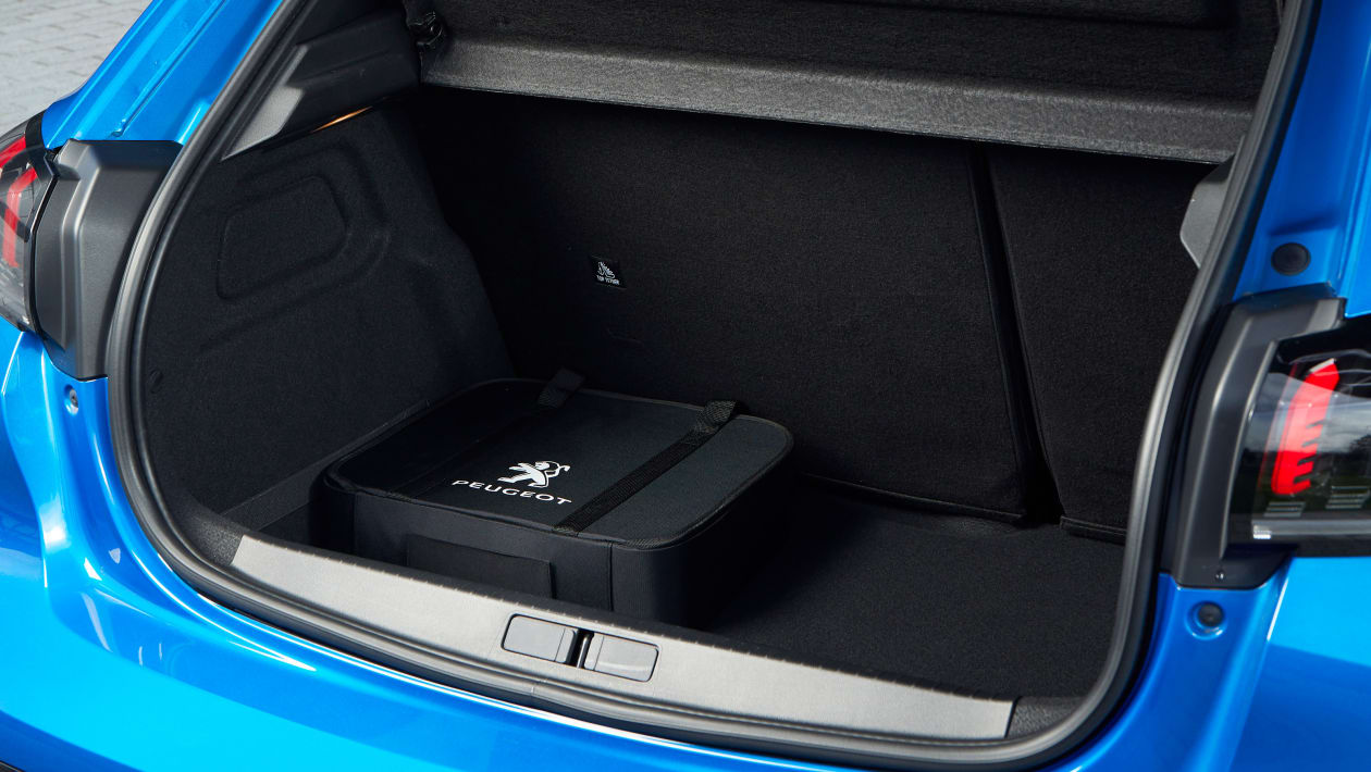 Peugeot e208 review boot space, seating & practicality 2023